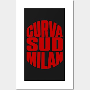 curva south milan Posters and Art